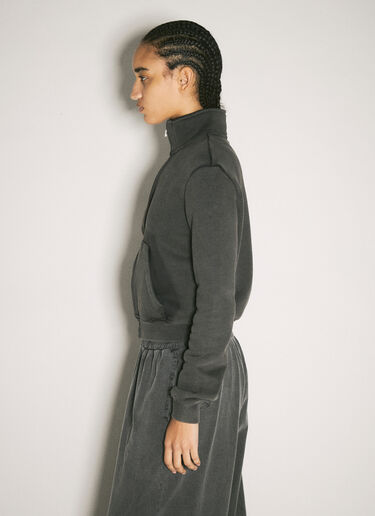 Alexander Wang Shadow Pocket Sweatershirt Black awg0258003