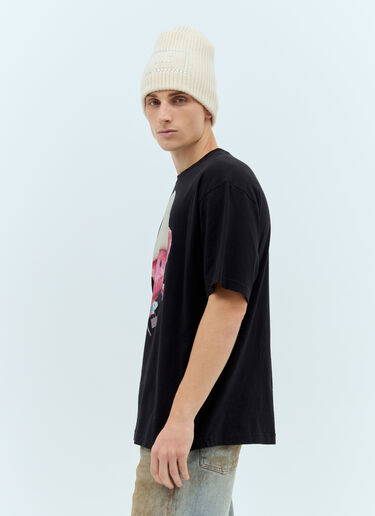 Graphic Print T-Shirt Acne Studios Graphic Print T-Shirt Black acn0157002