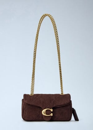 Coach Tabby Shoulder Bag 20 With Quilting Brown coa0266004