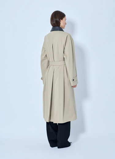 LN-CC® - Bottega Veneta: Light Cotton Trench Coat - Beige Bottega Veneta Light Cotton Trench Coat Beige bov0265064