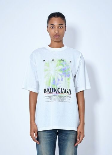 Balenciaga ウィンドウTシャツ ホワイト bal0265012