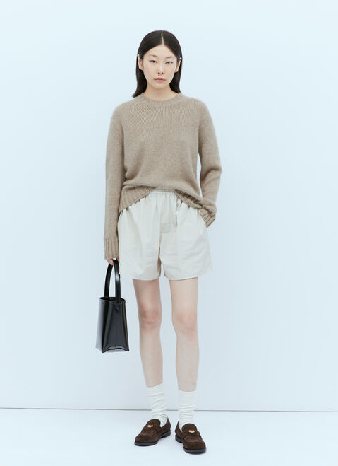 Moncler + Rick Owens Gunther Stripe Shorts Black mcs0355014