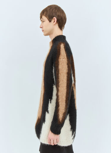 Walter Van Beirendonck Big Foot Sweater Brown wlt0158006