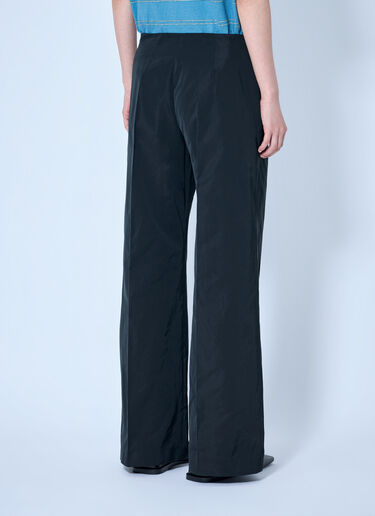 LN-CC® - Jil Sander: Tailored Wide-Leg Trousers - Black Jil Sander Tailored Wide-Leg Trousers Black jil0265008