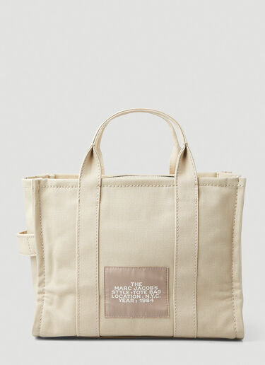 Marc Jacobs 徽标印花小号托特包 米色 mcj0247043