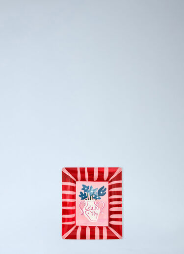 Con Amore Fiori Azzurri Tray Bitossi Home Con Amore Fiori Azzurri Tray Multicolour wps0692152