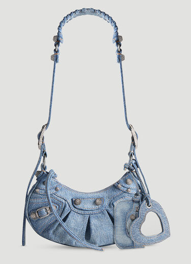 Balenciaga Le Cagole XS Shoulder Bag Blue bal0253045