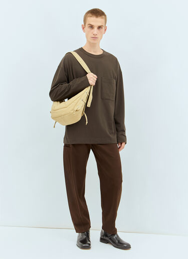 Lemaire Small Soft Game Shoulder Bag Beige lem0158014