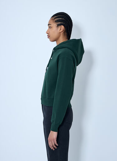 Jacquemus Le Hoodie Gros Grain Sweatshirt Green jac0260016