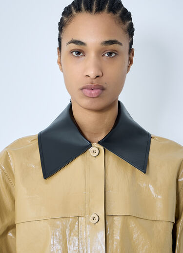 Jil Sander High-Shine Jacket Beige jil0259010
