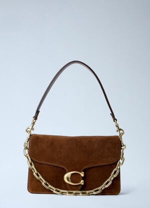 Coach Chain Tabby Shoulder Bag Brown coa0263007