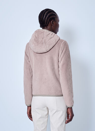 LN-CC® - Moncler Grenoble: Polartec® Padded Zip-Up Hoodie - Pink Moncler Grenoble Polartec® Padded Zip-Up Hoodie Pink mog0265020
