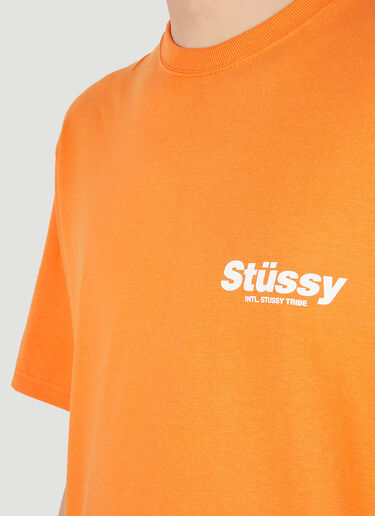 Stüssy Rabbit Hole T-Shirt Orange sts0152040