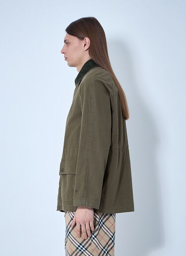 Burberry Cotton Field Jacket Black bur0159011
