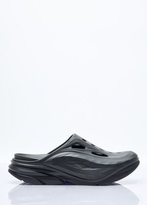 HOKA Ora Recovery Mules Black hok0357001