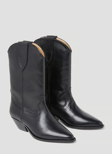 ドゥエルト レザーカウボーイブーツ Isabel Marant ドゥエルト レザーカウボーイブーツ ブラック ibm0253025