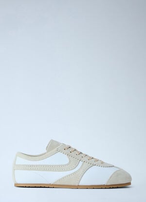 Dries Van Noten Suede Panel Trainers White dvn0263026