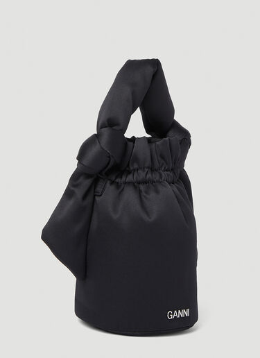 GANNI Occasion Knot Handbag Black gan0253047