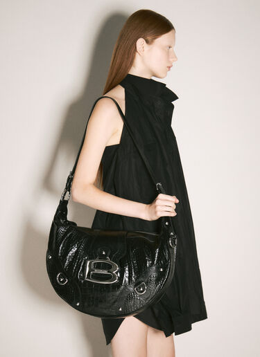 Essex Hobo Shoulder Bag Balenciaga Essex Hobo Shoulder Bag Black bal0258023