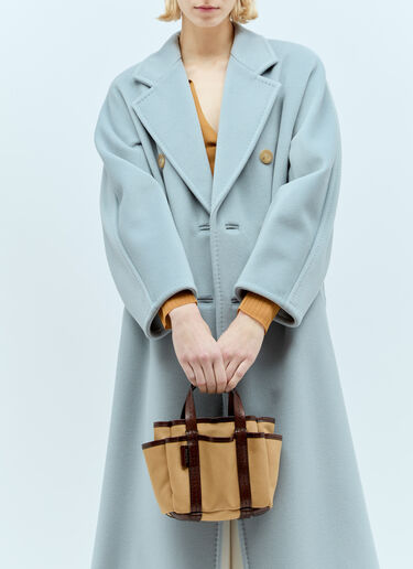 Max Mara 가르디니에라 미니 토트백 브라운 max0256075