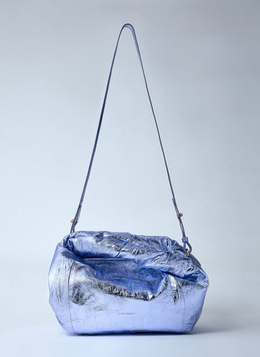 Dries Van Noten Metalic Twist Handbag Purple dvn0259008