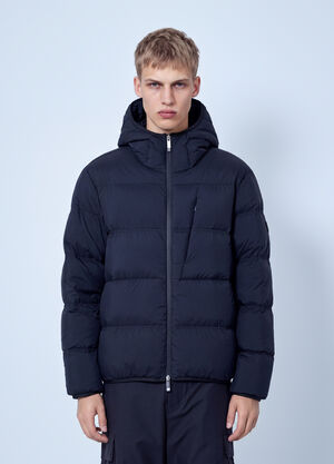 Moncler Poitevin Hooded Short Down Jacket Black mon0166019