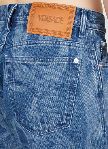Versace Baroque 牛仔裤 蓝 ver0149019