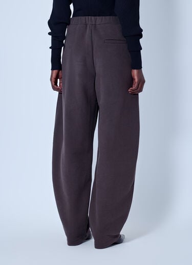 LN-CC® - Sportmax: Wide-Leg Tailored Trousers - Brown Sportmax Wide-Leg Tailored Trousers Brown spx0266010