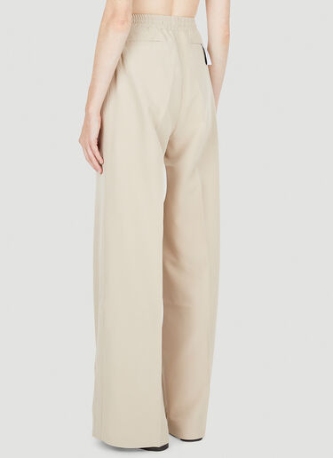 Rokh Wide Leg Pants Beige rok0250003