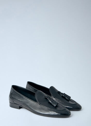 LN-CC® - The Row: Caden Loafers - Black The Row Caden Loafers Black row0266035