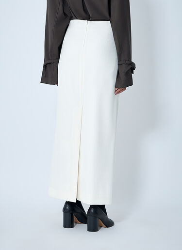 Light Wool Skirt TOTEME Light Wool Skirt Beige tot0263045