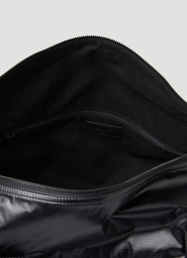 Saint Laurent Glossy Logo Duffle Bag Black sla0145043