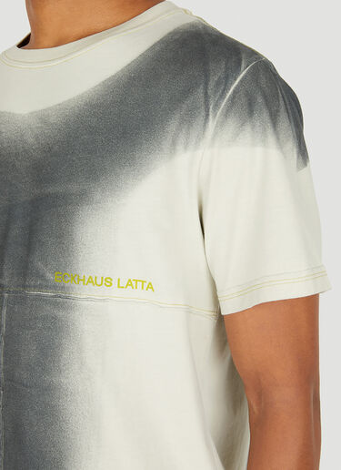 Eckhaus Latta Lapped T-Shirt Grey eck0148003