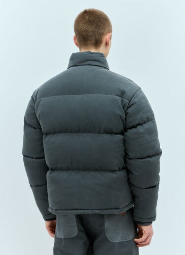 Dickies Lucas Waxed Puffer Jacket Grey dks0154006