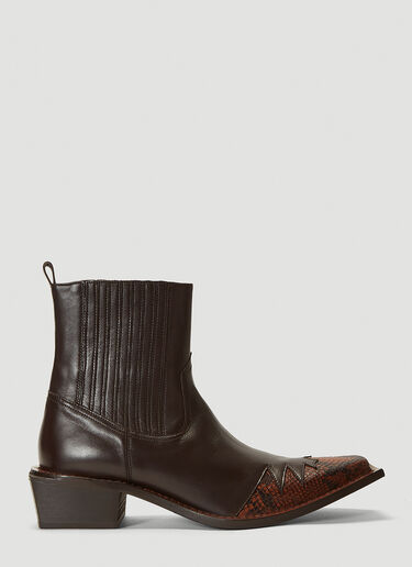 Martine Rose Que Boots Black mtr0142022