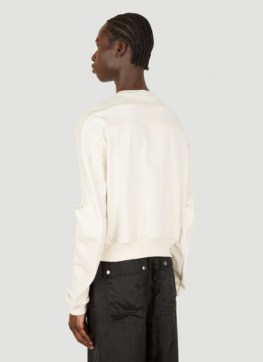 Rick Owens Geth 圆领卫衣 白色 ric0147012