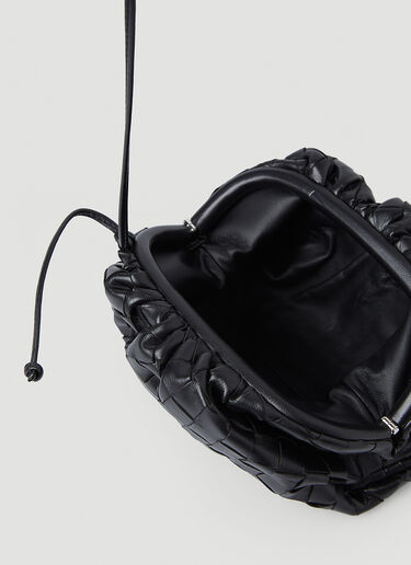 Bottega Veneta Intrecciato Pouch Jodie Mini Shoulder Bag Black bov0245133