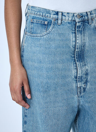 Maison Margiela Wide-Leg Denim Trousers Blue mla0264054