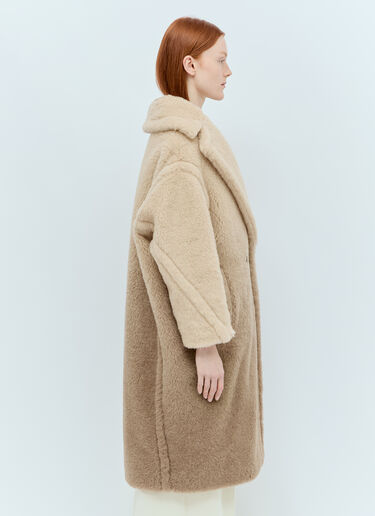 Max Mara 테디 베어 아이콘 코트 베이지 max0255027