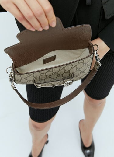 Horsebit 1955 Mini Shoulder Bag Gucci Horsebit 1955 Mini Shoulder Bag Beige guc0255149