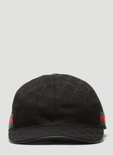 Gucci Original GG 帆布织带棒球帽 黑 guc0135009