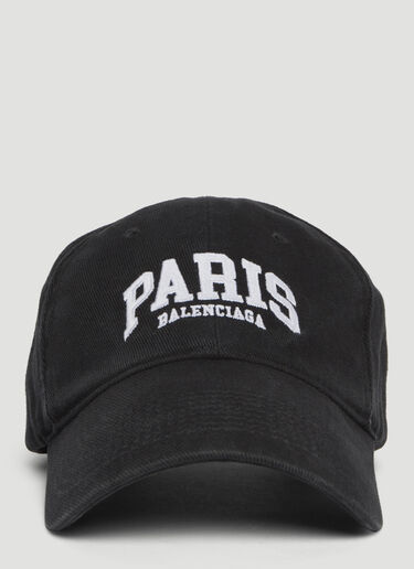 Balenciaga Paris Baseball Cap Black bal0148027