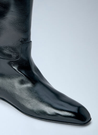Khaite Colt Knee-High Boots Black kha0265036