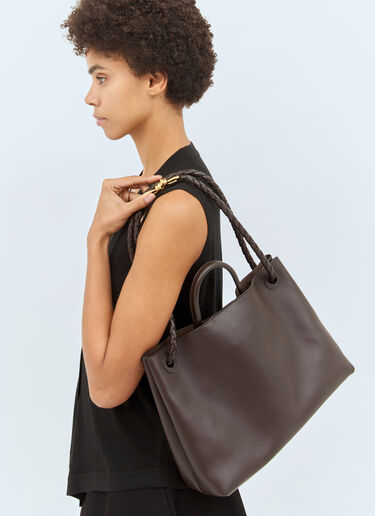 Bottega Veneta 中号 Andiamo 手提包 棕色 bov0258026