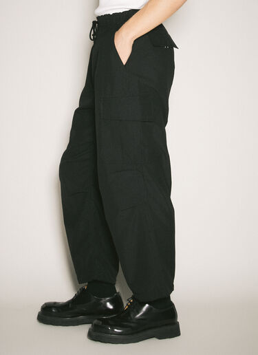 Comme des Garçons Homme Drawstring Cargo Pants Black cdh0158012