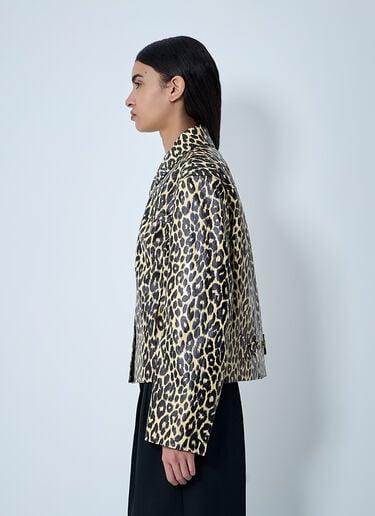 豹纹印花夹克 Jil Sander 豹纹印花夹克 米色 jil0262006