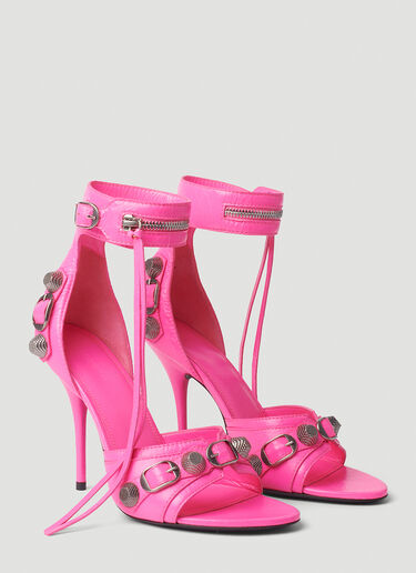 Balenciaga Cagole High Heel Sandals Pink bal0252063