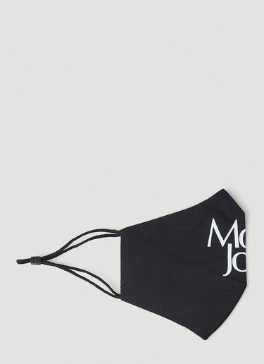 More Joy Logo Print Face Mask Black mjy0347066