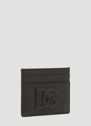 Dolce & Gabbana 로고 엠보싱 카드홀더 블랙 dol0253029