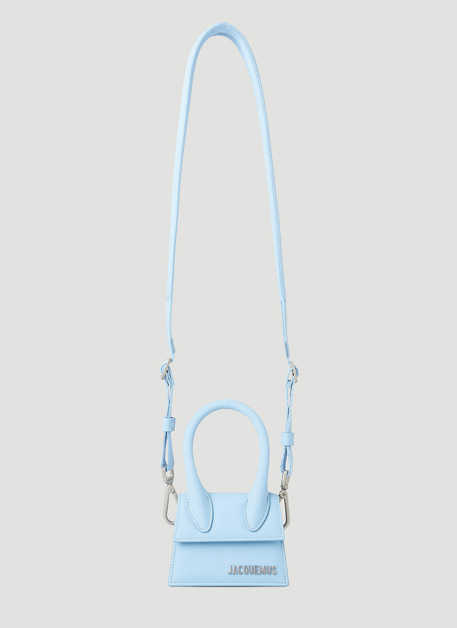 Jacquemus Le Chiquito Homme Crossbody Bag In Light Blue ModeSens
